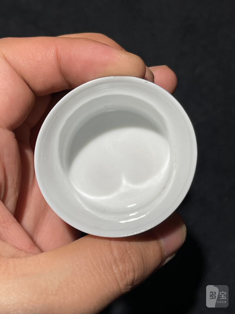解放初 雷火莲风格粉彩十八罗汉杯一套十八件 - 图75